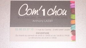 Logo de Com'1 Chou Pâtisserie
