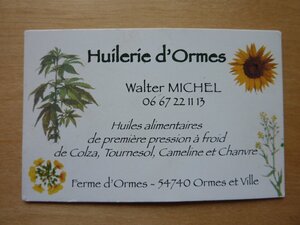 Logo Huilerie D'ormes