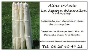 Logo Les Asperges D'assencières