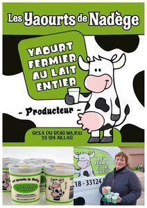 Logo Les Yaourt De Nadege