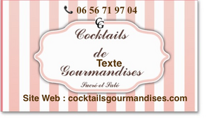 Logo Cocktails De Gourmandises