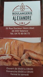 Logo Boulangerie Alexandre