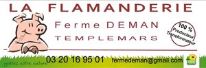 Logo Earl De La Flamanderie - Ferme Deman : Le Petit Cochon Fermier