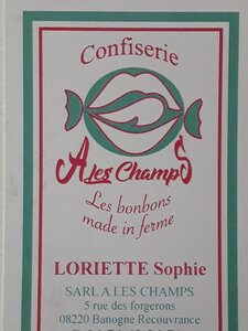Logo Confiserie à Les Champs 