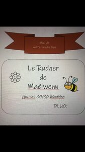 Logo Le Rucher De Maëlwenn