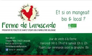 Logo Ferme De Laruscade 