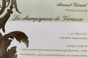 Logo Les Champignons De Vernusse