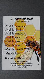 Logo L'instant Miel