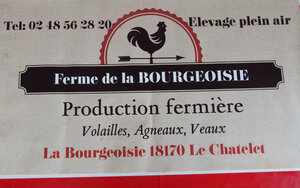 Logo Volailles De La Ferme De La Bourgeoisie