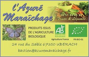 Logo Earl L'azuré Maraîchage