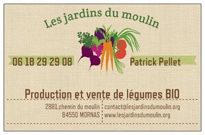 Logo Les jardins du moulin