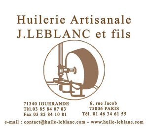 Logo Huilerie Artisanale J.leblanc