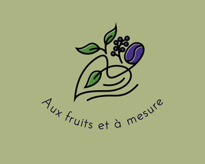 Logo Aux Fruits Et à Mesure