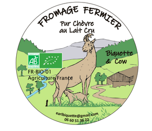 Logo Biquette And Cow
