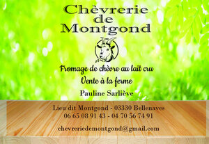 Logo Chèvrerie De Montgond