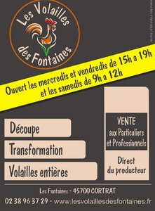 Logo Earl Les Volailles Des Fontaines