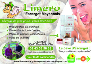Logo Earl Limero L'escargot Mayennais