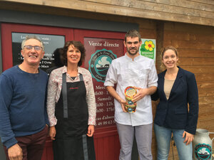 Logo Glace De La Ferme Bidard