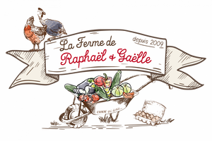 Logo La Ferme De Raphaël Et Gaëlle