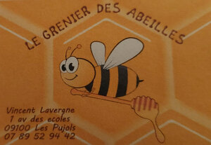 Logo Le Grenier Des Abeilles