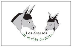 Logo Les ânesses De La Côte Du Puits
