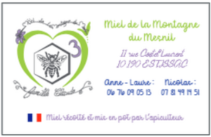 Logo Miel De La Montagne Du Mesnil
