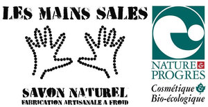 Logo Savonnerie Les Mains Sales