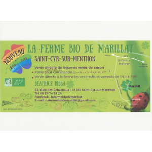 La Ferme Bio De Marillat