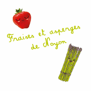 Fraises Et Asperges De Noyon