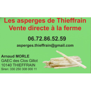 Asperges Thieffrain, Gaec Clos Gillot