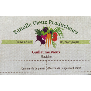 Guillaume Vieux - Producteur Maraîcher