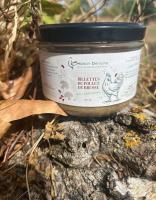 Rillettes de poulet aux champignons
