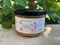 Rillettes de poulet au piment de bresse