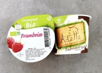 Yaourt fermier adelle à la framboise