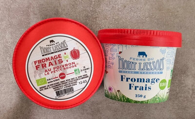 Fromage frais tomates, basilic, poivrons