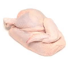 Demi poulet fermier prêt à cuire sous vide  1.4kg