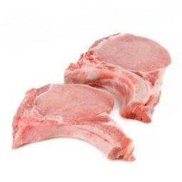 Porc, côtes surgelées