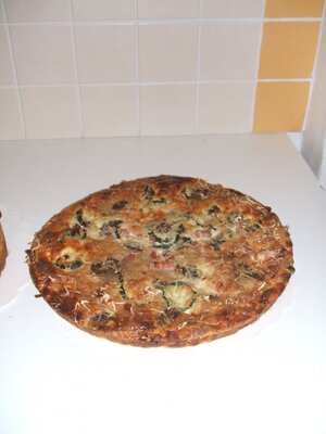 Quiche de galettes entière (salé)