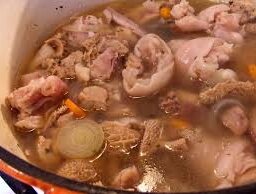 Bœuf, tripes surgelées