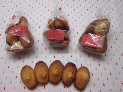 Les madeleines de tante jeanne