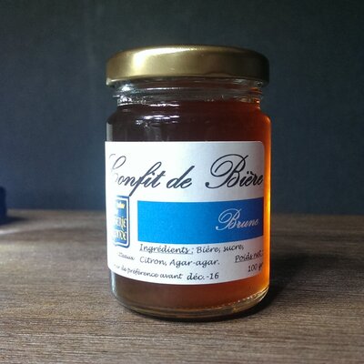 Confit de bière brune