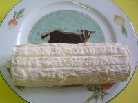 Bûche pur chèvre affinée nature