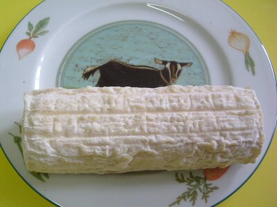 Bûche pur chèvre affinée nature