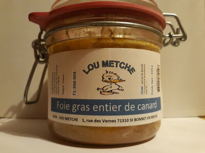 Foie gras entier mi cuit 180 g