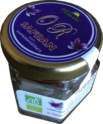 Safran biologique - pot de 0.175 gr ( 35 doses )