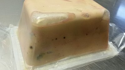 Foie gras entier de canard mi cuit barquette