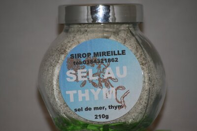 Sel au thym 190gr