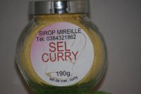 Sel au curry pot de 190gr