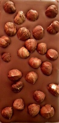 Tablette au chocolat au lait et Noisttes