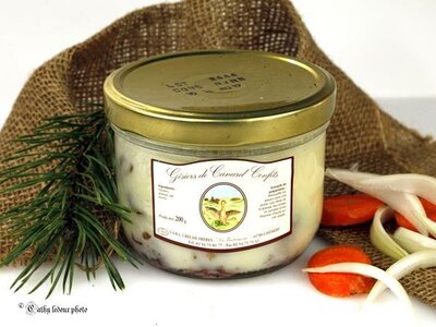 Gésiers de canard confits 200g